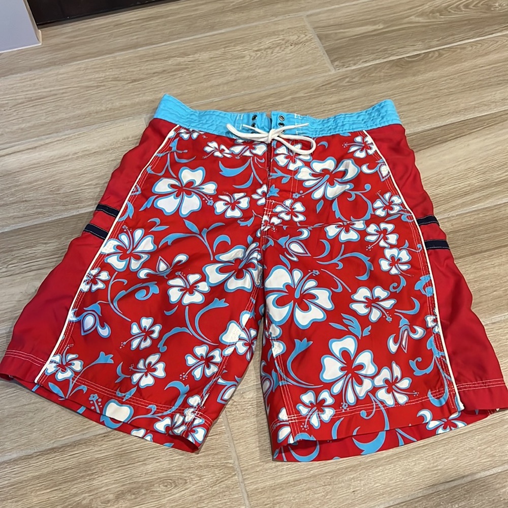 Ralph Lauren swim trunks M 12/14 very cute swimwear - Picture 2 of 7